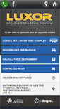 Mobile Screenshot of luxorestrie.com